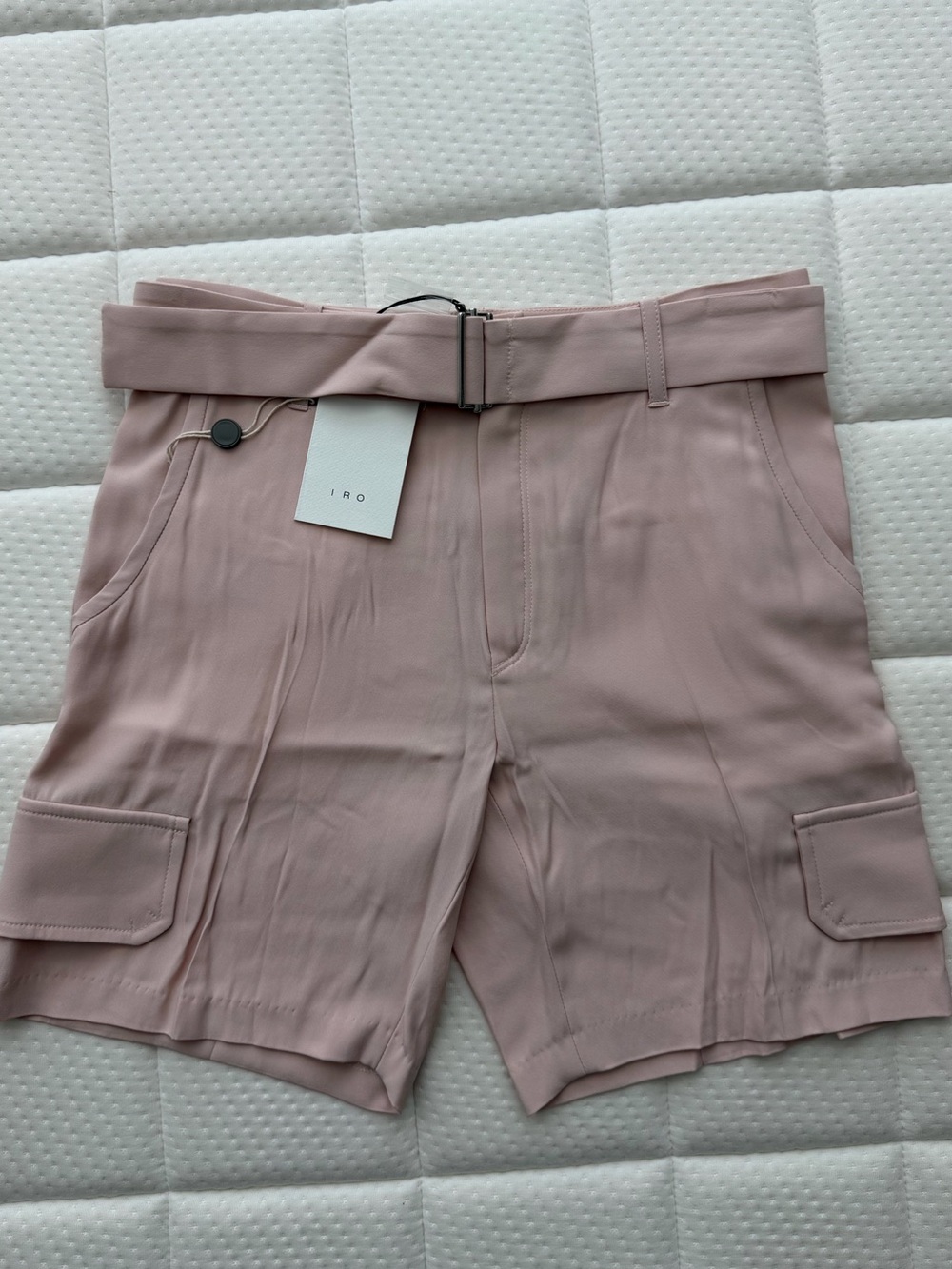 IRO Dusty Rose Cargo Shorts